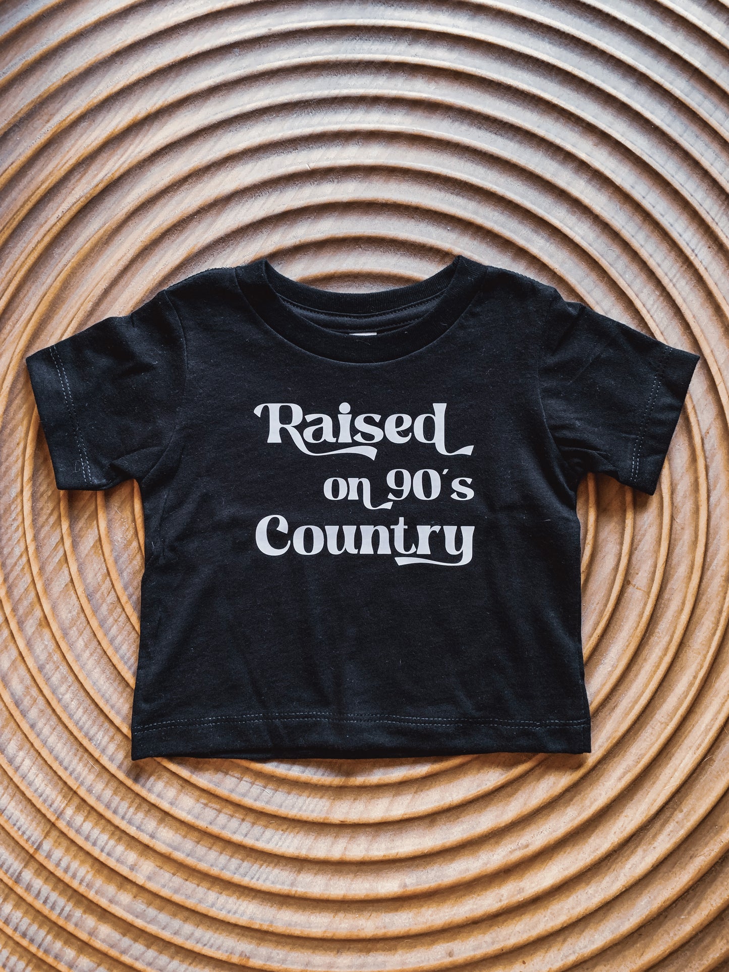 "Raised on 90's Country" Nostalgic T-Shirt for Infants