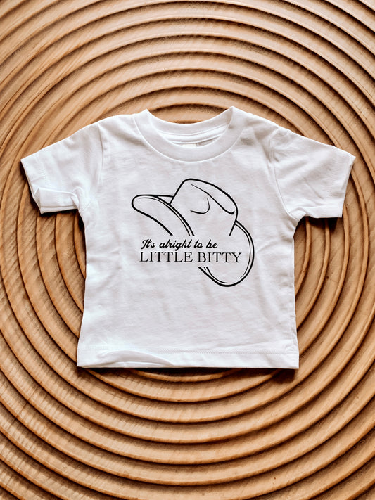 "It's Alright to be Little Bitty" Nostalgic T-Shirt for Infants